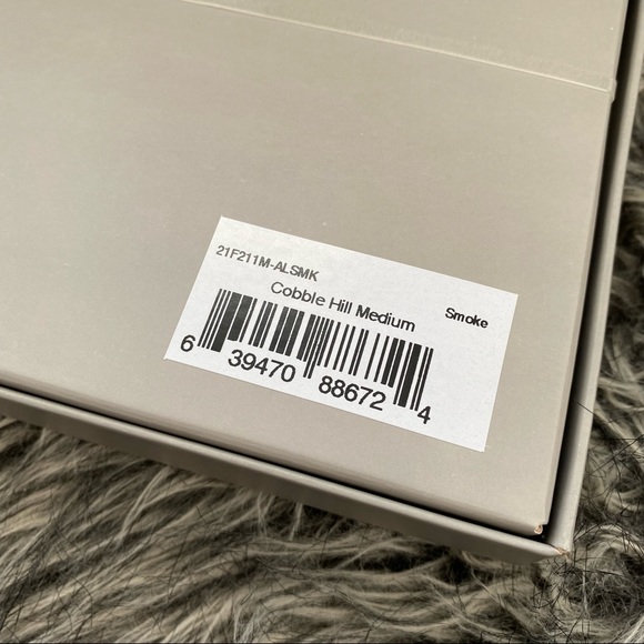 NWT Botkier genuine leather wristlet and card wallet gift set gray - Picture 4 of 5